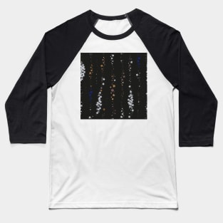 Stars gold and navy shining Baseball T-Shirt